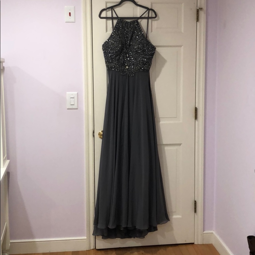 Prom dress bedazzled
